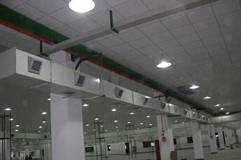 大风量冷风机岗位送风系统