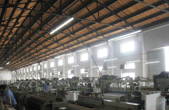 纺织厂通风降温系统工程实例