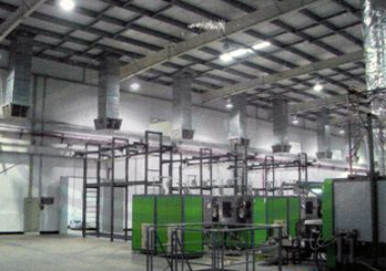 五金车间整体通风降温系统