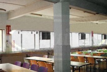 工厂食堂冷风机工程实例