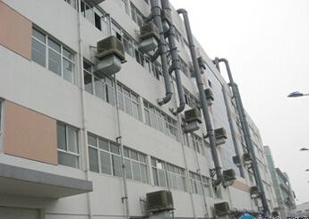 塑胶厂通风降温工程实例
